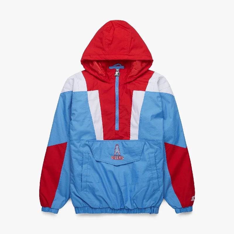 HOMAGE X Starter Oilers Pullover Jacket