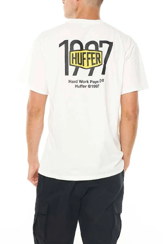 Huffer Mens Sup Tee / Construct Chalk